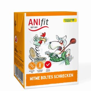 Witwe Boltes Schrecken im Tetra Pak