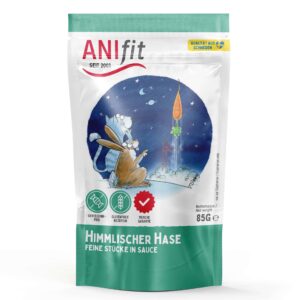 ANIfit Himmlischer Hase 85g Pouch Katzenfutter mit Hasenfleisch